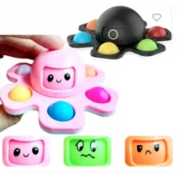 Push Pop face changing spinner