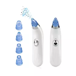 Derma Suction 4 in 1 Multi-function Blackhead Whitehead Extractor Remover Device For Men And Women