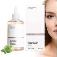 240ml Ordinary Glycolic Acid Toning Solution, Ordinary Glycolic Acid 7% Resurfacing Toner, Acido glicolico, Exfoliate, Brighten and Rejuvenate Your Skin, 8.12 Fl.oz (1Pcs)