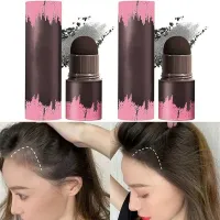 Hairline Powder Stick, Waterproof Hair Shading Sponge Pen Hair Filler Powder for Cover Gray Hair 