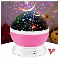 Star Projector Night Lights for Kids Room Lights for Kids Bedroom Gifts for Girl and Boy Glow Stars and Moon can Make Child Sleep Peacefully Rotating Projection Lamp Stars LED Light Sky Dream Stars LED Light Projector Rotating Table Night Lamp