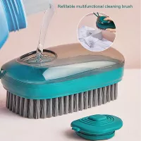 Hydraulic Cleaning Brush Large Laundry Brush Soft Bristles for Jeans Shoes And Other Cleaning Purposes Scrub Dishwashing Brush Pot Dish Plastic Brush Soap Dispenser Brush Cleaning Brushes