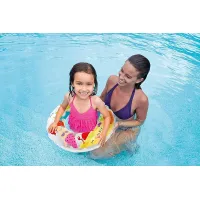 INTEX Transparent Tubes 30 Inch Tube Swim Ring Summer Fun Float Inflatable For Kids Baby Swimming Pool Ring Tube 8+ year age INTEX 59260