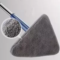 Telescopic Triangle Mop Self-wringing Triangle Extended Mop Floor Squeeze Free Hand Washing Lazy Tool Rotate Household Cleaning