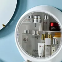 Cosmetic Organizer With Transparent Door Wall Mounted
