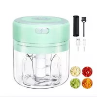 Compact Electric Mini Garlic Chopper Effortless And Efficient