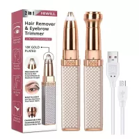 2 in 1 Rechargeable Facial Hair Remover