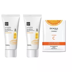 High Quality Imported Face Cleanser with Face Sheet Mask