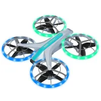 4DRC V33 Upgraded HD Camera Lens RC Drone Brushless Lighting Remote Quadcopte with 2 Batteries