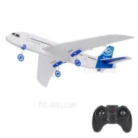 A380 RC Airplane for Kids 2.4GHz 2CH Small Plane DIY Flight Toys for Kids 