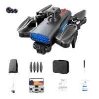 XKJ K90 Max Brushless GPS Drone 8K Three Cameras 5G WiFi FPV Obstacle Avoidance RC Quadcopter, 1pc Battery - 
