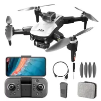 LS-S2S Drone 4K 480P HD Dual Camera Brushless Motor WiFi RC Drone EIS Folding Quadcopter