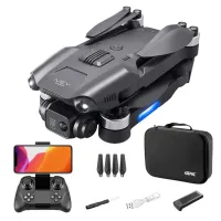 4DRC V28 Folding RC Drone Optical Flow Positioning Two Camera Brushless Motor Quadcopter with 1 Battery