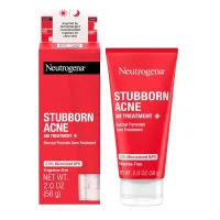 Neutrogena Stubborn Acne AM Treatment with 2.5% Benzoyl Peroxide, 2 oz