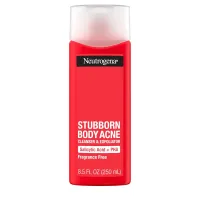 Neutrogena Stubborn Body Acne Cleanser & Exfoliator with Salicylic Acid, 8.5 fl. oz