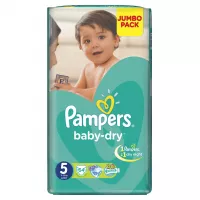 Pampers Baby-Dry Jumbo Pack [Size 5/Junior/11-25 KG, 64 Diapers) Sale online in Pakistan