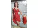 Nighty Nightwear In Red Yellow, Black & Pink Color , At Online Sal..