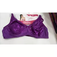 Double & Soft Padded Bra with Wire Green, Red and Purple Sale in Pakistan 