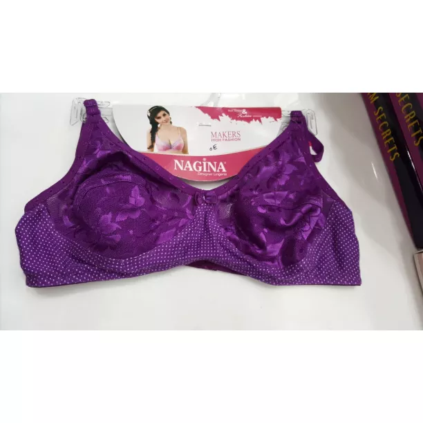 Double & Soft Padded Bra With Wire Green, Red And Purple Sale In P..