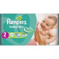 Shop Baby Dry Pampers [Pack of 40 Diapers Size 2 Small 3-6 Kg) Online Sale