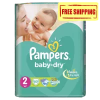 Pamper Baby Dry Size 2 Small 3-6 KG Pack of 80 Diapers in Pakistan