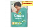 Pampers Baby-dry [size 3/medium/4-9 Kg, 72 Diapers Mega Pack) Sale Onl..