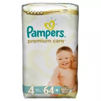 Pampers Premium Care [Large Size 4 for 7-18 kg) 64 Diapers Mega Pack Online Sale Pakistan