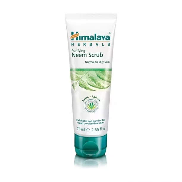 Himalaya Purifying Neem Scrub For A Deep Clean To Reduce Acne & Remove Dead Skin, 5.07 Oz