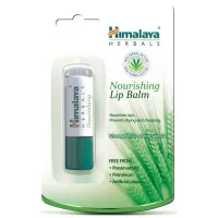 Himalaya Nourishing Lip Balm, Natural Lip Balm With Carrot Seed Oil and Wheat Germ Oil, Free from Petroleum and Artificial Colors 0.16 oz (4.5 g) 4 PACK
