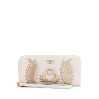 Imported GUESS Alessia Embroidered Zip-Around Wallet Online in Pakistan