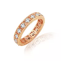 Buy Imported DIAMONBLISS Zirconia Classic Band Ring at Online Sale in Pakistan