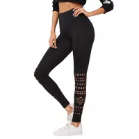 Buy SweatyRocksHigh Waisted Cutout Leggings Online in Pakistan