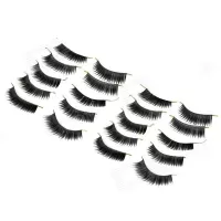 Buy Makeup Natural Lengthen Thicken Artificial Eyelashes Set at Online Sale in Pakistan