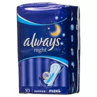 Always Maxi Night Pads Online In Pakistan at Cheap Rate 